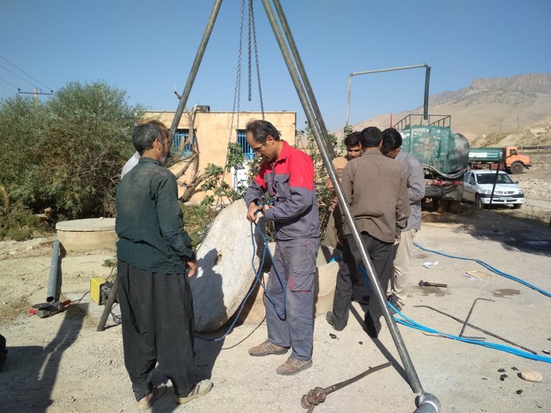 مشکل افت فشار آب روستا‌های زلزله زده حل شد