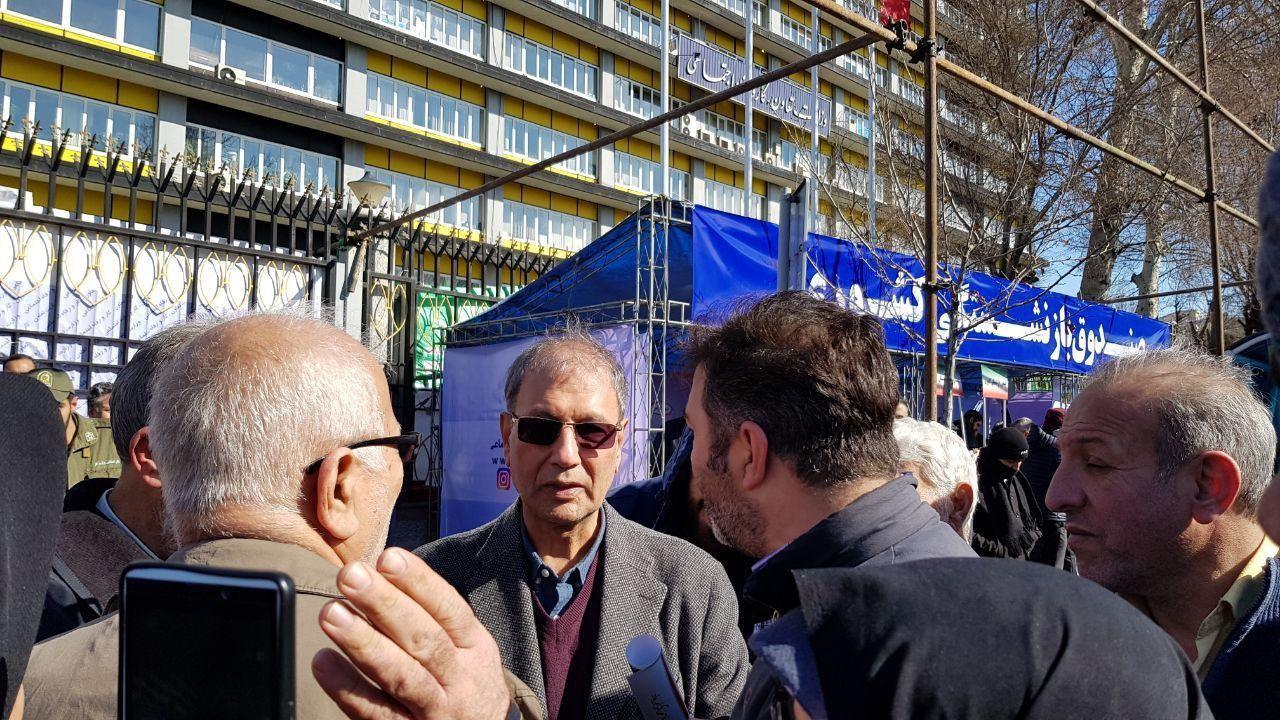 حضور چهره‌ها در راهپیمایی ۲۲ بهمن