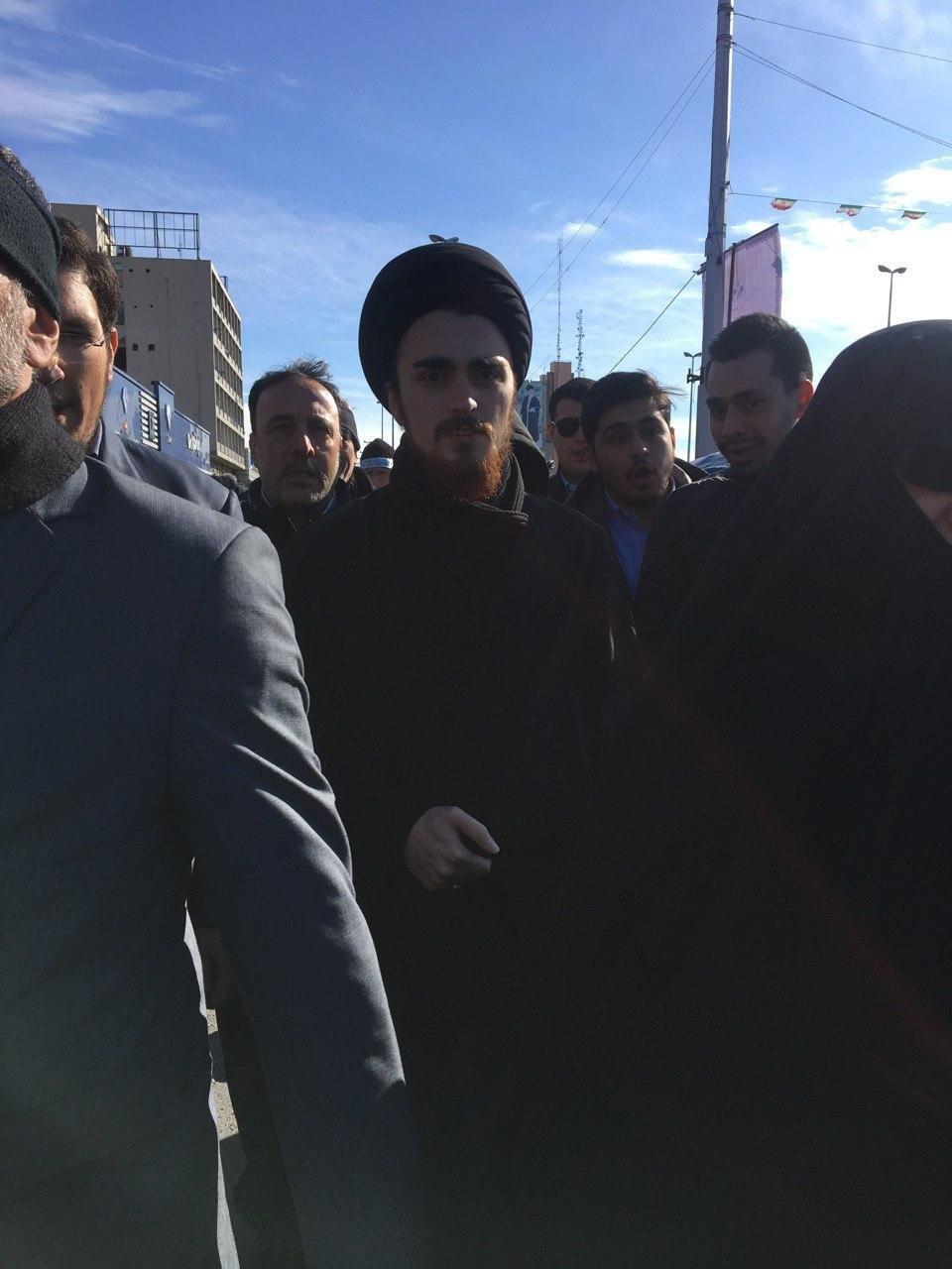 حضور چهره‌ها در راهپیمایی ۲۲ بهمن