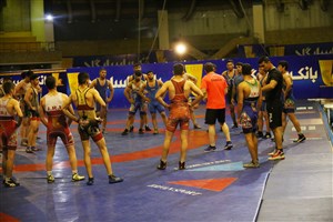 حضور کشتی گیر اصفهانی اردوی تیم ملی کشتی آزاد