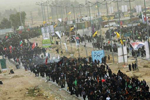 تردد بیش از ۱۲۲ هزار زائر از مرز مهران