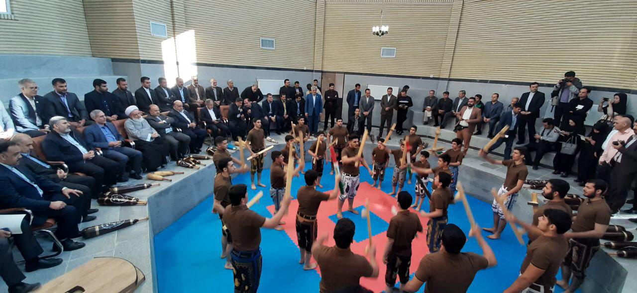 افتتاح زورخانه امام حسن مجتبی (ع) کرمانشاه