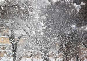 ادامه باران و برف