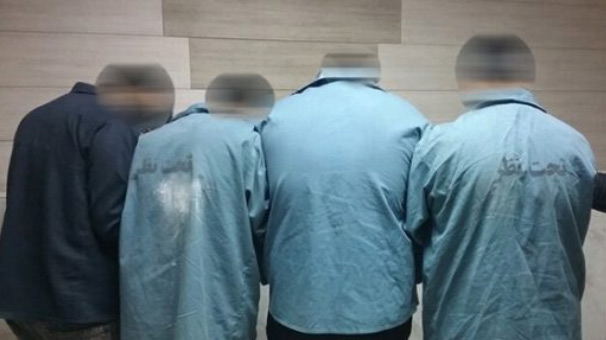 دستگیری عاملان تیراندازی به خودروی پلیس