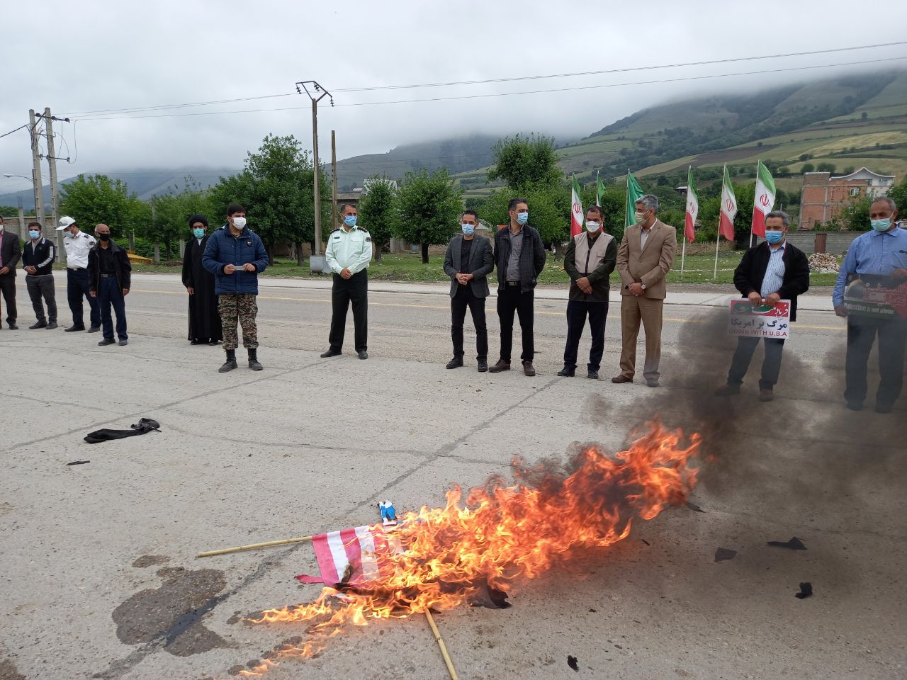 تجمع خودجوش مردم گرگان برای گرامیداشت روز جهانی قدس