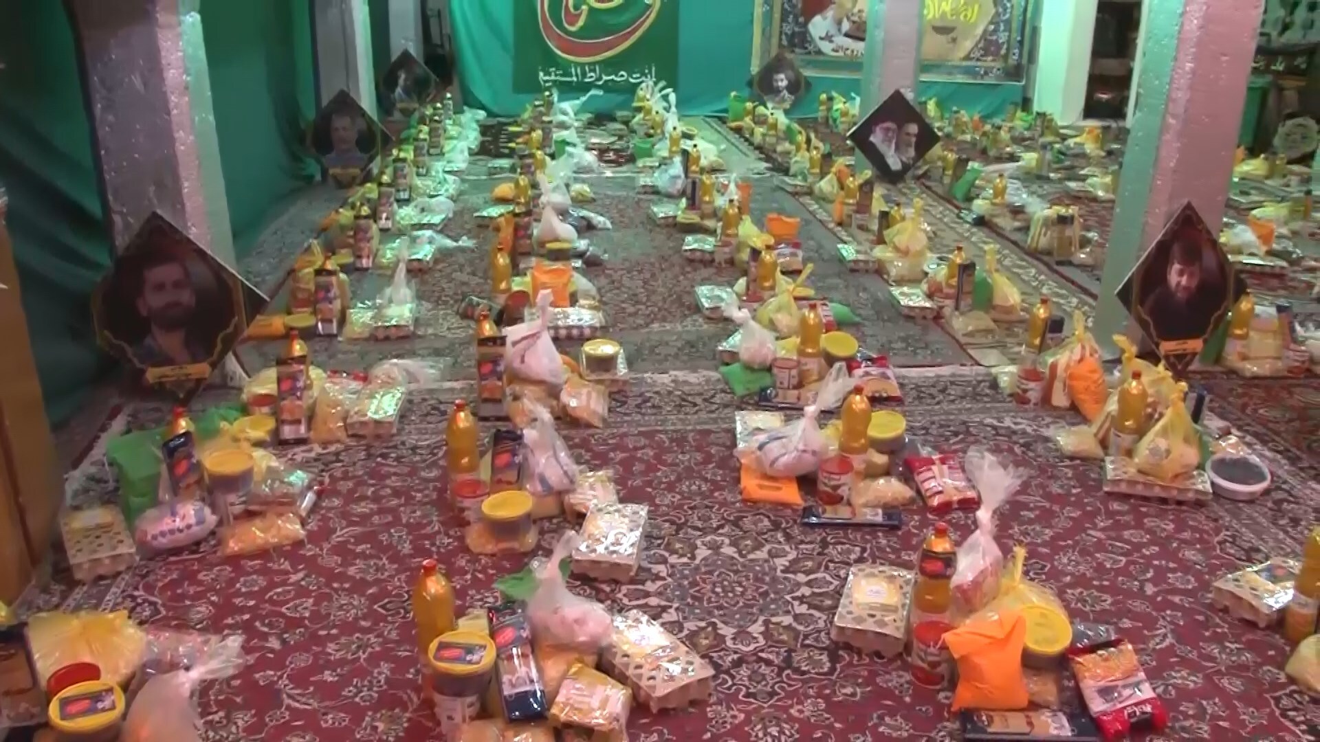 توزیع ۱۱۰ بسته کمک معیشتی بین نیازمندان درچه