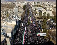 فجر ۴۶؛ اعلام حضور جوانان سمنان  در راهپیمایی انقلاب