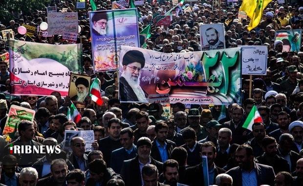 بازخوانی حضور اقشار مردم و اقوام خراسان شمالی در راهپیمایی ۲۲ بهمن بازخوانی حضور اقشار مردم و اقوام خراسان شمالی در راهپیمایی ۲۲ بهمن