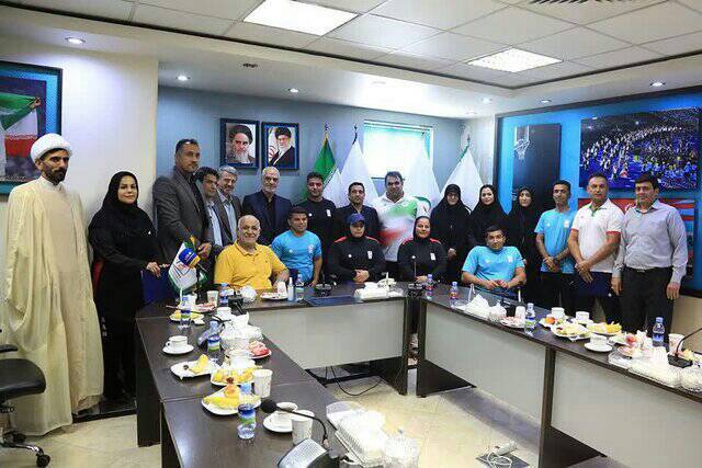 بدرقه ورزشکاران اعزامی خوزستان به پاراالمپیک فرانسه بدرقه ورزشکاران اعزامی خوزستان به پاراالمپیک فرانسه