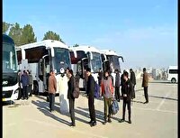 اعزام تعدادی از طلاب جوان خراسان شمالی به مناطق جنوب کشور