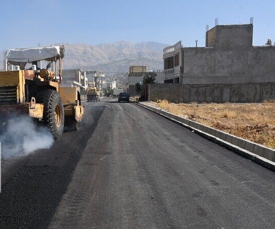 آغاز آسفالت معابر دوگنبدان آغاز آسفالت معابر دوگنبدان