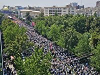 راهپیمایی همدلی و ایستادگی در تهران