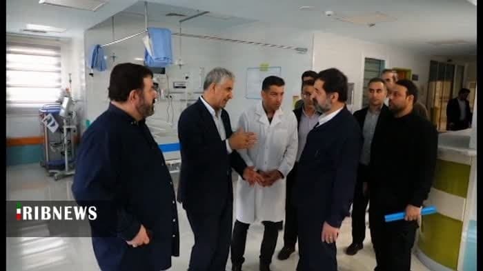 بازدید استاندار از مراکز درمانی قم