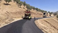 آغاز روکش آسفالت محور سه‌راهی کلواری_پل سرقلعه