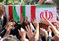تشییع شهیدان سرافراز در شهرستان‌های ابهر و خرمدره