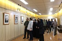 افتتاح نمایشگاه طراحی و سیاه قلم در خرم‌آباد