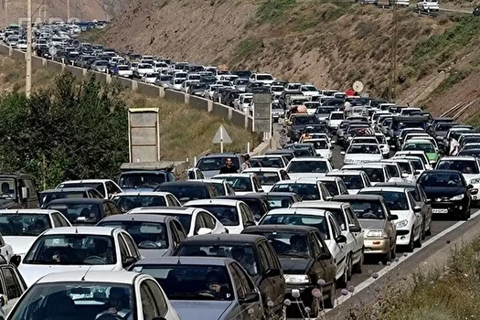 ترافیک سنگین در محور‌های شمالی
