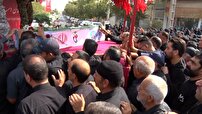 یکی دیگر از شهدای وطن در اردستان درخاک آرام گرفت