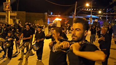 جلوه‌ای از شور حسینی و میهن دوستی در غرب استان
