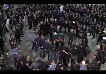 نوحه خوانی حاج حسین فخری در نکوهش رژیم صهیونی