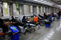 رکورد زنی خمینی شهری ها در اهدای خون در ایام محرم