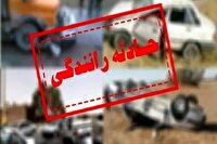 واژگونی خودرو در موته با ۵ مصدوم