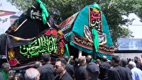 آیین سنتی نخل‌برداری در شهر گوگد گلپایگان