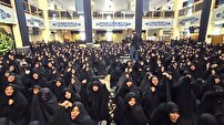 تجدید بیعت بانوان کاشانی با  آرمان های انقلاب اسلامی