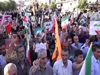تجمع مردم یاسوج حمایت از عملیات «بشارت فتح»