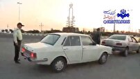 ایست و بازرسی در مبادی ورودی شهر مراغه