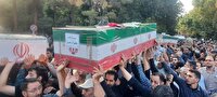 تشییع وخاکسپاری ۱۰ شهید مدافع وطن در اصفهان
