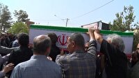 تشییع و خاکسپاری پیکر سه شهید در اردستان