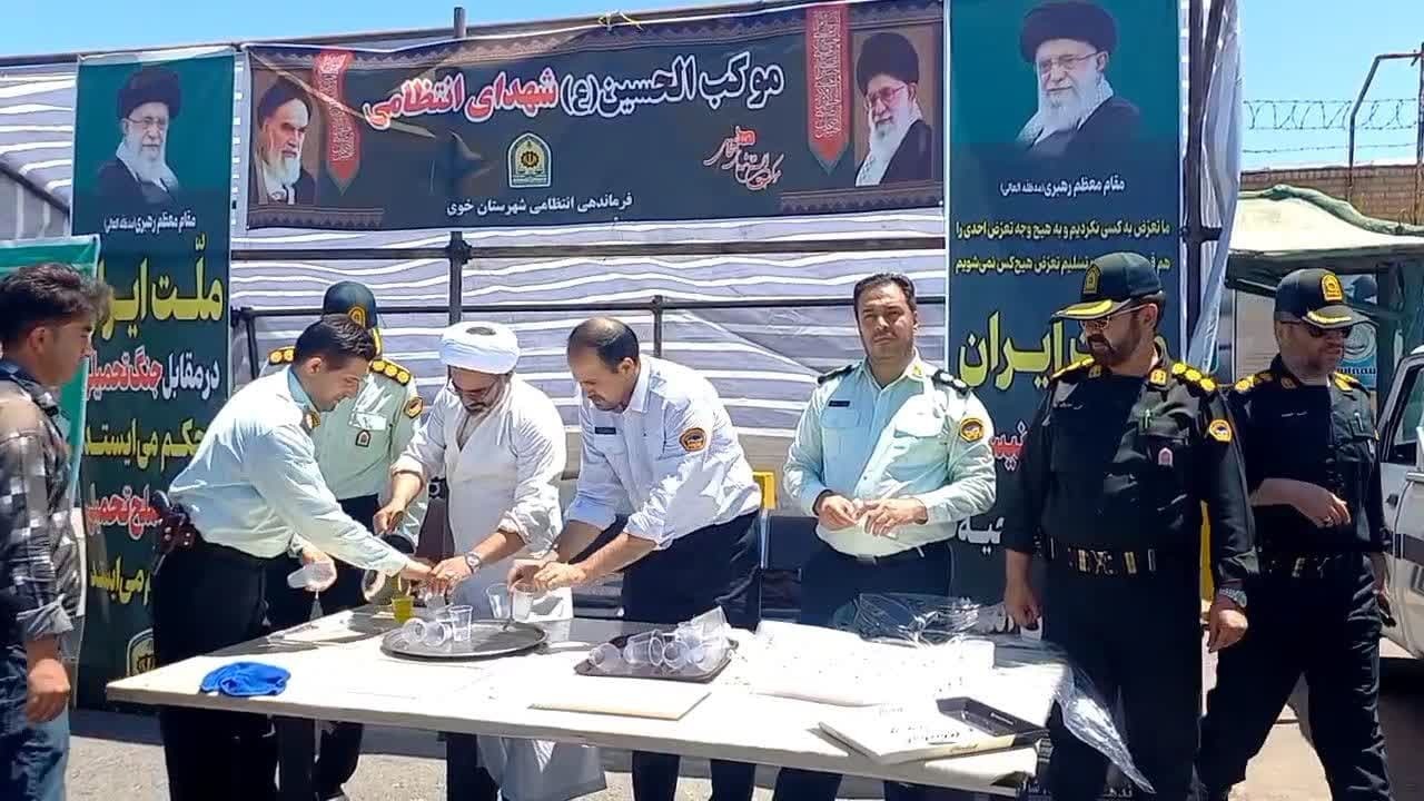 شادی مردم خوی از نتیجه مقاومت ۱۲ روزه رزمندگان اسلام مقابل رژیم صهیونیستی