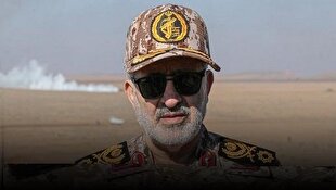 مراسم تشییع و بزرگداشت سپهبد شهید سردار علی شادمانی در همدان