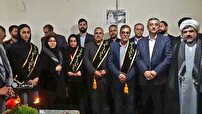 دیدار با خانواده شهیده هلنا غلامی در بیرانشهر