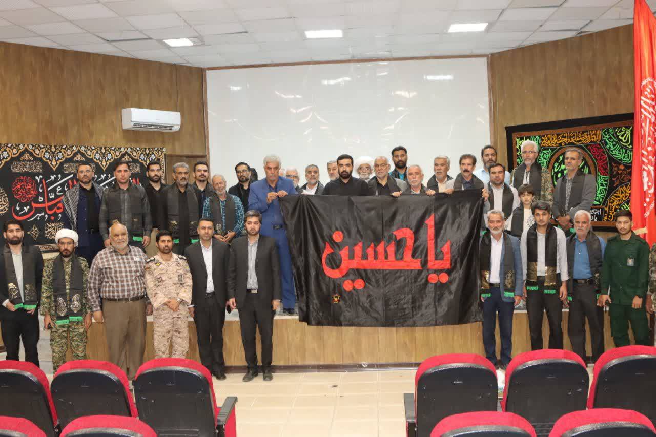 تجلیل از پیرغلامان و خادمان حسینی درصالح‌آباد