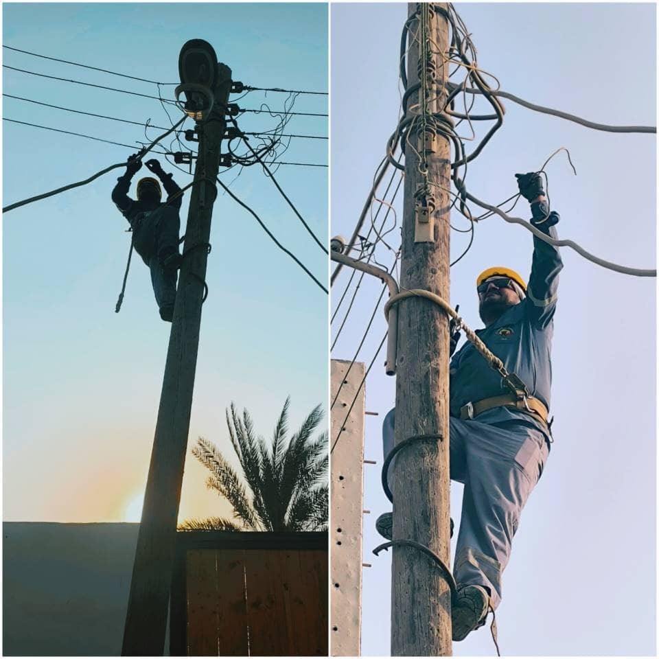 جمع آوری انشعابات غیرمجاز بوم گردی در روستای سلخ قشم