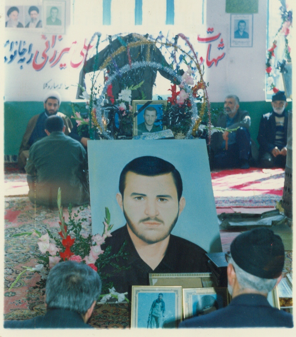 آسمانی شدن مادر شهید میرزایی در قائم شهر