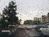 ثبت بیشترین بارش با ۱۰ و نیم میلیمتر در قصر قجر بجنورد