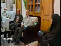دیدار مدیر کل صدا و سیمای خراسان شمالی با خانواده شهیدان زیبایی