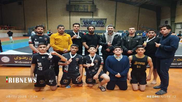 کسب پنج مدال رنگارنگ تیم کیک جیتسو قم